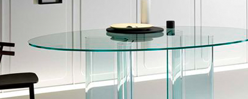 glass table