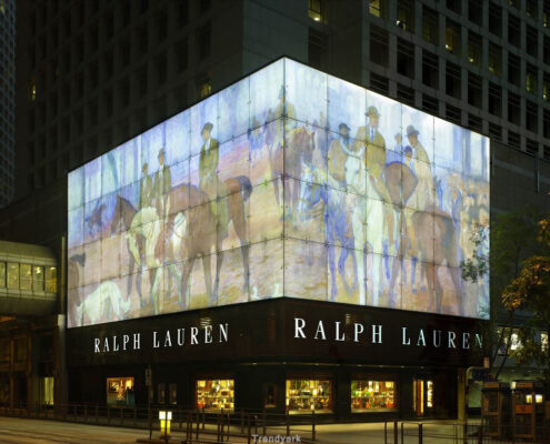 Ralph Lauren-digital printed glass