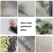 ultra clear patterned glass