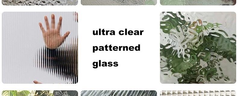 ultra clear patterned glass
