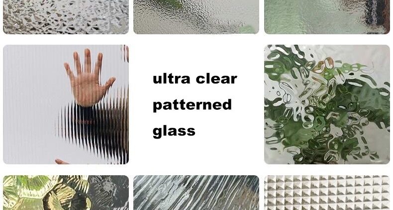 ultra clear patterned glass