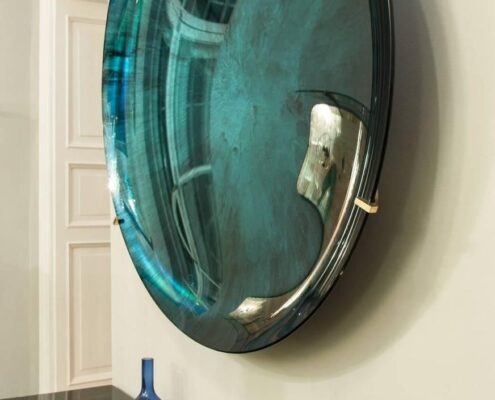 HJ convex decorative mirror.